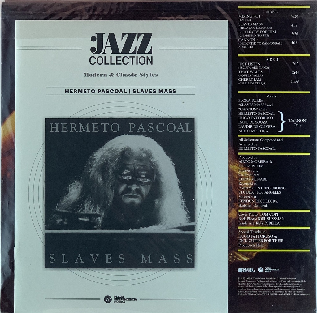 Hermeto Pascoal - Slave Mass (LP novo) | Tracks Rio